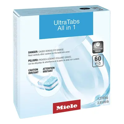 Miele Dishwasher Tabs-20 per box 3X20 Count (Pack of 1)