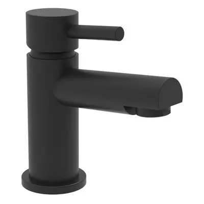 Nes Home Bathroom Basin Mono Mixer Tap Matt Black