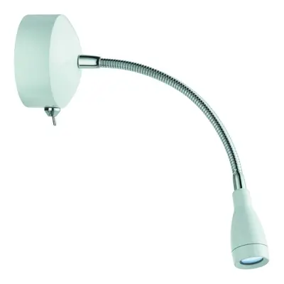 Searchlight LED Lights White Flexible Adjustable Wall Hallway Picture Light