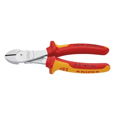 Draper HD HI-LEVERAGE CUTTER VDE180MM 26784 VDE Insulated High Leverage Diagonal Cutters