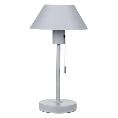 Table Lamp CAPARO Metal Light Grey