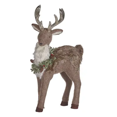 Decorative Figurine Reindeer cm Brown TAPIO