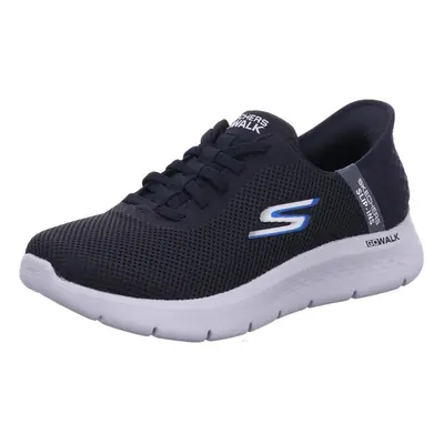 Skechers Go Walk Flex Hands Up Hands Free Slip-Ins Black/Grey 9.5 D (M