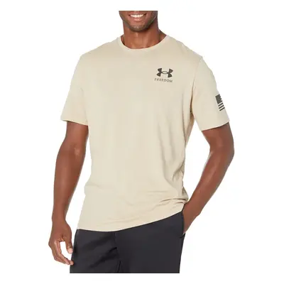 Under Armour Men's New Freedom Banner T-Shirt Desert Sand (290)/Black