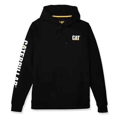 Caterpillar Men's Trademark Banner Hooded Sweatshirt (Regular and Big