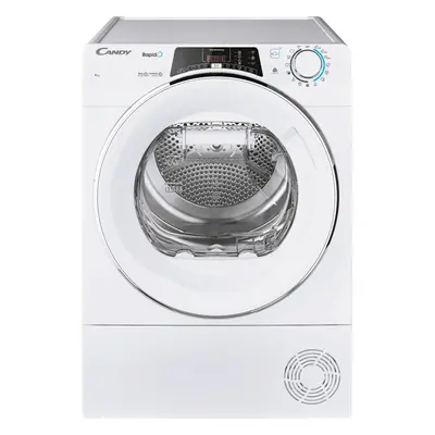 Candy RapidÃ ROE H9A3TCE-80/N Wifi Connected 9Kg Heat Pump Tumble Dryer - White - A+++ Rated