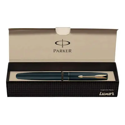 Parker Frontier Matte Black GT Fountain Pen - Fine Nib