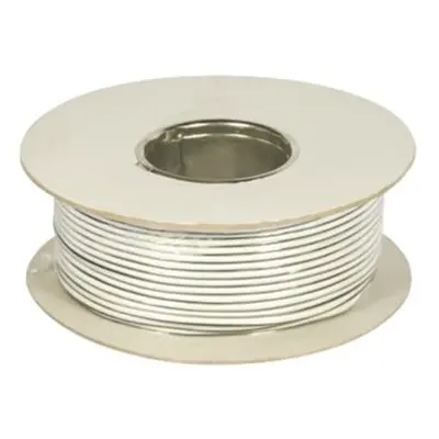 kenable Strand Speaker Wire Copper Cable 100m Reel White