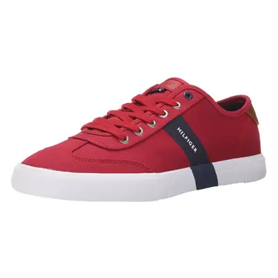 Tommy Hilfiger mens Pandora Sneaker Red Canvas 9.5 US