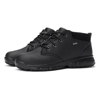 Fila Men's Memory Mike mid sr Walking Shoe Black/Black/Metallic Silve