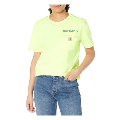 Carhartt womens Short-sleeve T-shirt Loose Fit Heavyweight Short Sleev