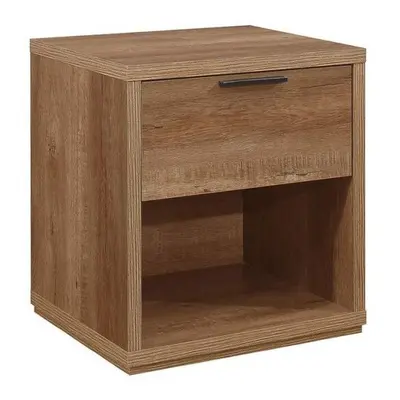 Stockwell Drawer Bedside - Rustic Oak