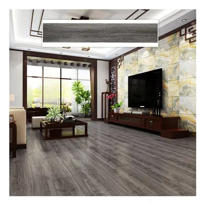 (Grey) 36Pcs Self-Adhesive PVC Flooring Planks Stickers