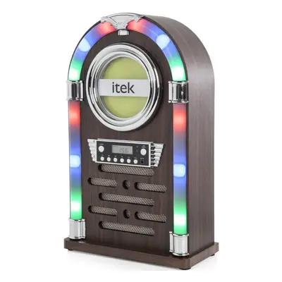 ITEK Jukebox I60018CD Wireless Hi-Fi System - Wood Finish