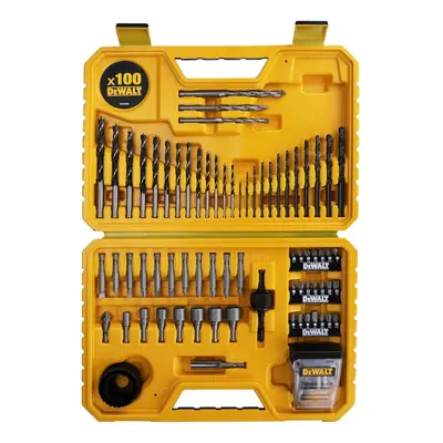 DEWALT DT71563-QZ Combination Drill Bit Set - Pieces - Black Durable Case Included