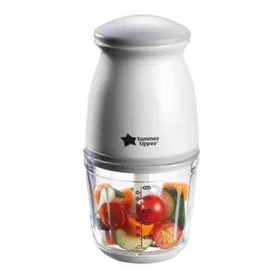 Tommee Tippee Quick-Chop Mini Baby Food Blender and Chopper for All Stages of Weaning, Durable G