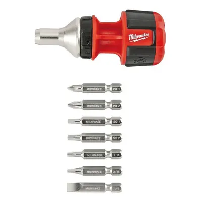 Milwaukee Compact Ratcheting Multi Bit Driver