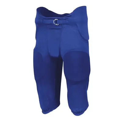 Russell F25PFM.ROY.XL Adult Integrated 7-Piece Pad Pant, Royal - Extra Large