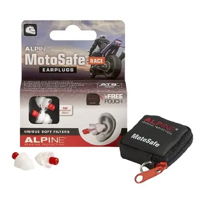 Alpine Motosafe Race Earplugs - High Protection Filter