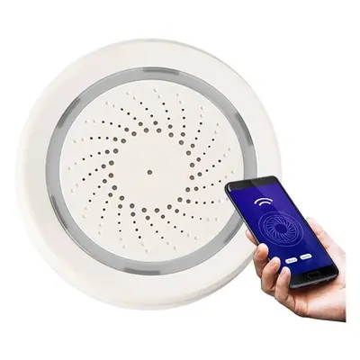 Smart WiFi Siren Alarm Smart Home Security No Hub Required Tuya APP Notification Alerts Workes w