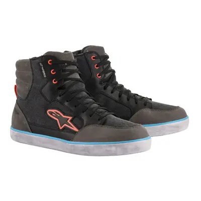 (42) Alpinestars J-6 Waterproof Boots Black / Anthracite / Blue