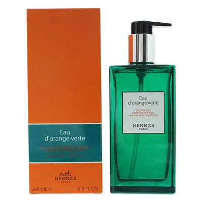 Hermes Eau D'orange Verte Hair Body Shower Gel 200ml For Unisex