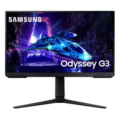 SAMSUNG 24Inch Odyssey G3 G30D Series FHD Gaming Monitor 1ms 180Hz AMD FreeSync Adjustable Stand