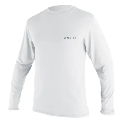 O'Neill Men's Basic Skins UPF 50+ Long Sleeve Sun Shirt White 2XL