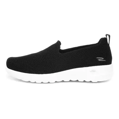 Skechers Womens Go Walk Joy - Sensational Day Sneaker Black/White 9.