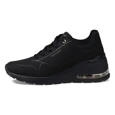 Skechers Women's Million Elevated Air Sneaker Black