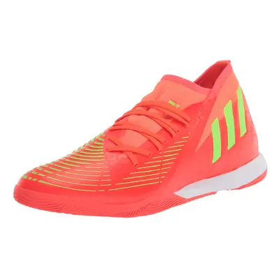 adidas Unisex Edge.3 Predator Indoor Soccer Shoe Solar Red/Solar Gree