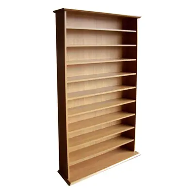 HARROGATE - CD / DVD / Blu-ray Media Storage Shelves - Oak