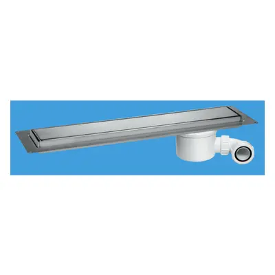 McAlpine CD900-B Brushed Stainless Steel Standard Channel Drain - 848mm