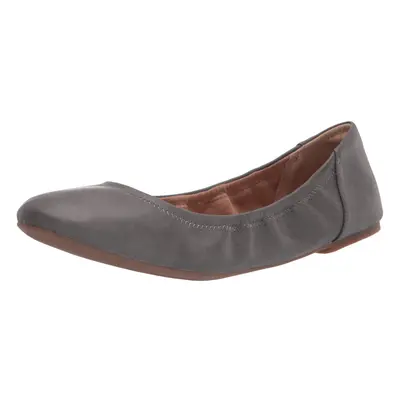 Amazon Essentials Women's Belice Ballet Flat Charcoal Wide