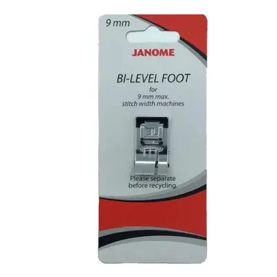 Janome Bi-Level Foot for 9mm Machines