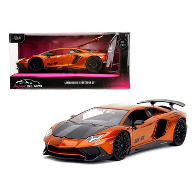 JADA 1/24 PINK SLIPS LAMBORGHINI AVENTADOR SV BRONZE