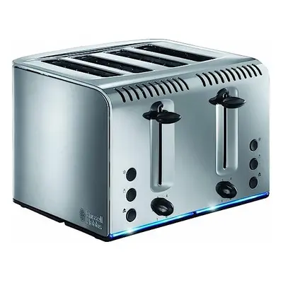 Russell Hobbs Buckingham 4-Slice Toaster, Polished, W, Stainless Steel