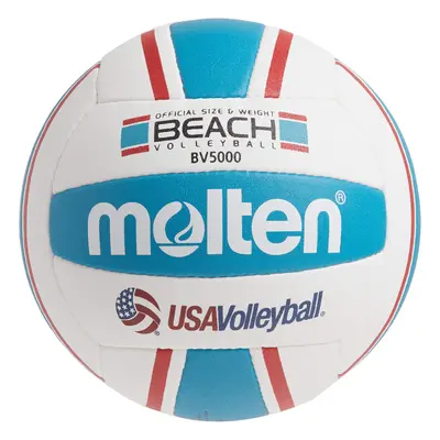 Molten Elite Beach Volleyball Red/Blue Hand-stitched Cover Outdoor