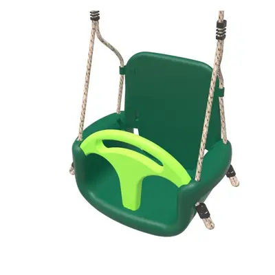 (Green) Rebo in Baby Toddler Children's Growable Swing Seat - Perfect for Swing Sets and Climbin