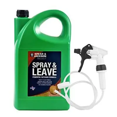 Spear and Jackson 5L Spray and Leave Ready to Use formula with Long Hose Trigger Spray