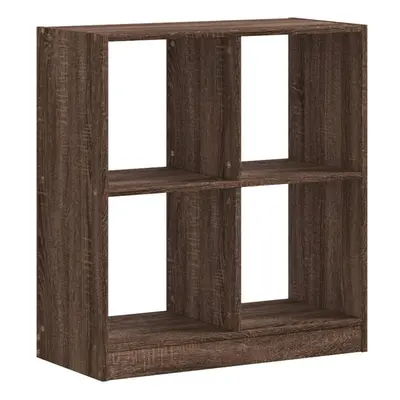 (brown oak, 68.5 x x cm) vidaXL Bookcase Bookshelf Rack Storage Cabinet Engineered Wood