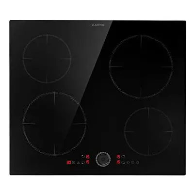 Klarstein Ceramic Hob Cooktops, Zone Electric Cooker Hob, Energy Efficient Induction Cooktop w/D