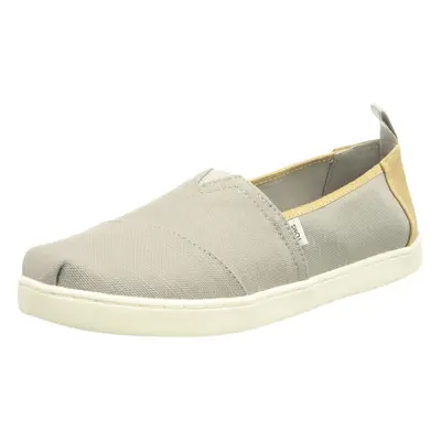 TOMS unisex child Alpargata Sneaker Grey Little Kid US