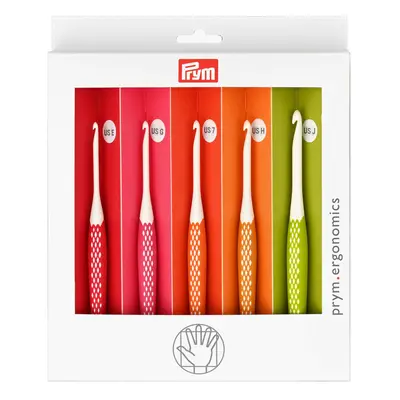 Prym Ergonomics Crochet Hook Set Small (E G H J)