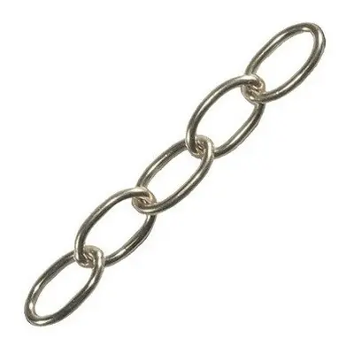 Faithfull FAICHOC23 Oval Chain 2.3mm x 10m Chrome