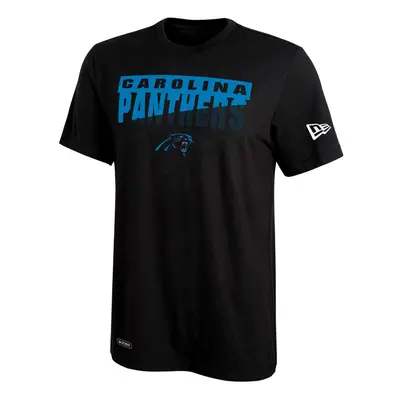 New Era NFL Men's Scoreboard Dri-Tek Short Sleeve Tee, Carolina Panthers Medium