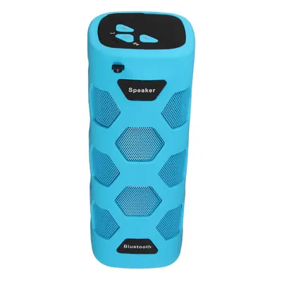 (Blue) Wireless Bluetooth NFC speaker with Mobile Power, Outdoor Three Anti Waterproof Multifunc