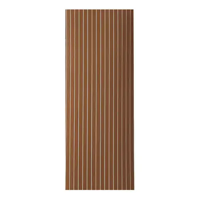 (Light Brown + White Stripes) Styles 900x2000x5mm Marine Flooring Faux Teak EVA Foam Decking She