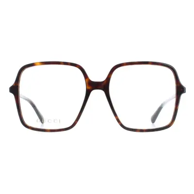 Gucci Glasses Frames GG1003O Dark Havana Women