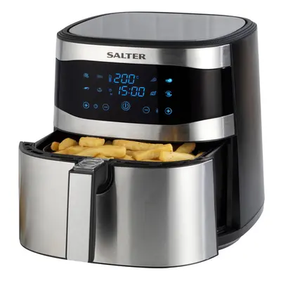 Salter EK4628 8L Air Fryer - Hot Air Circulation, Oil Free, Removable Non-Stick Basket, Easy Cle